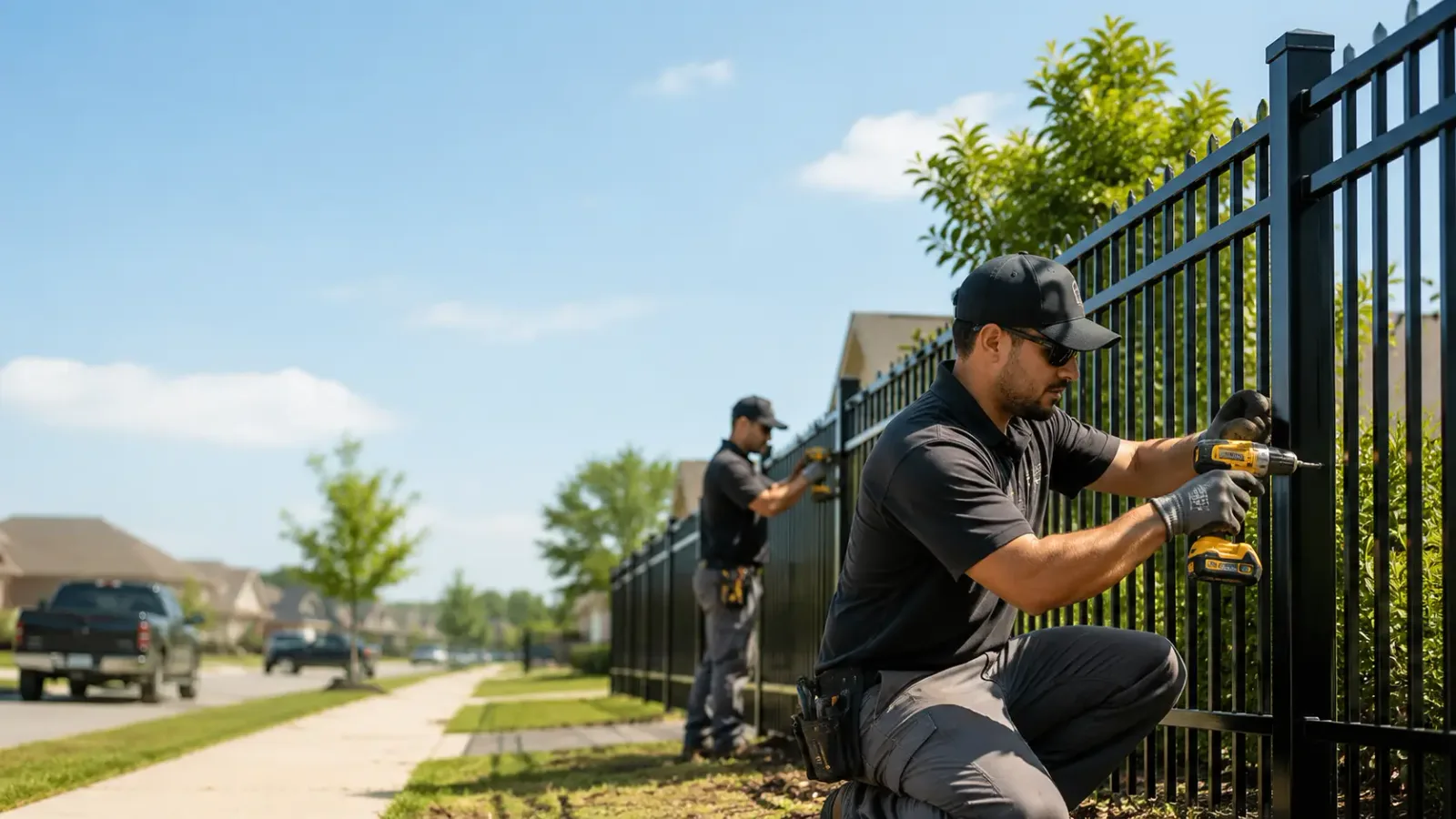 Metal Fence Installation in Sacul, TX
